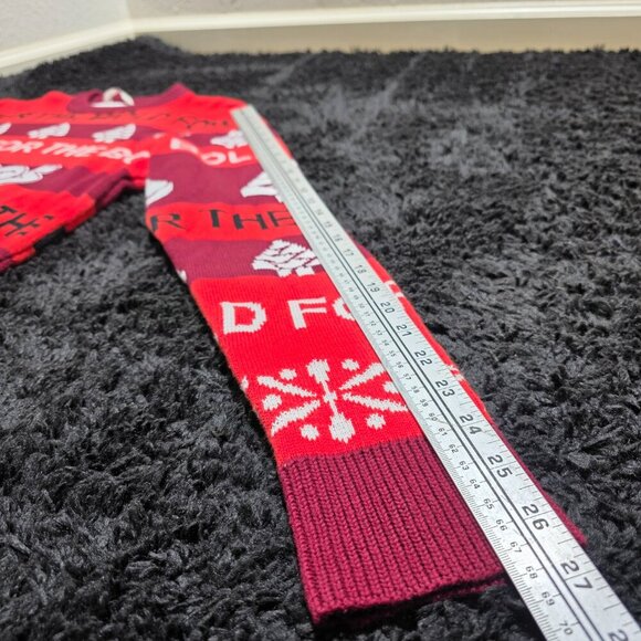 Vintage Doritos Ugly Christmas‎ Sweater Size Large Red “For The Bold” - Picture 6 of 9